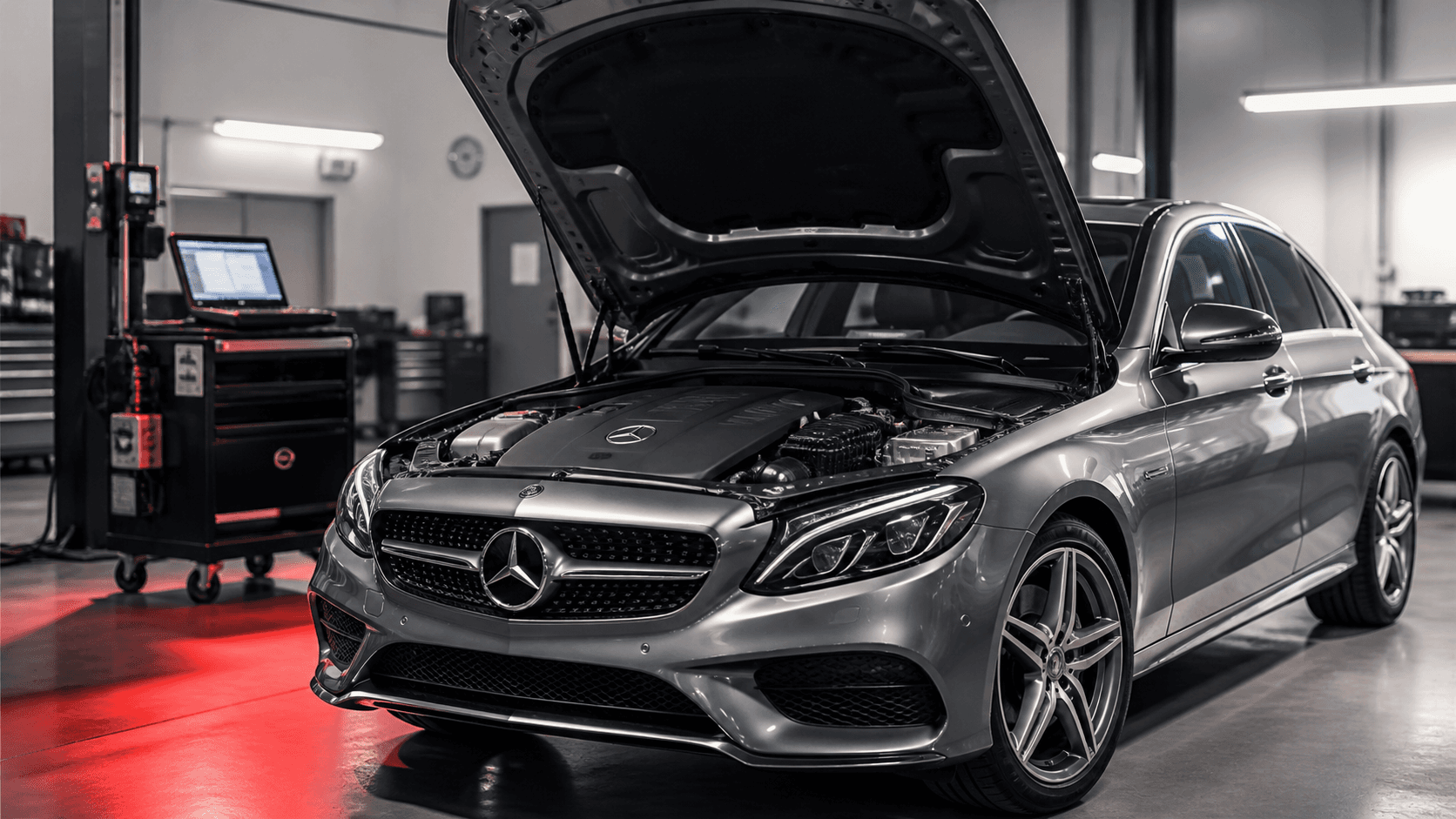 Mercedes-Benz Clase C W205 diesel con motor OM654