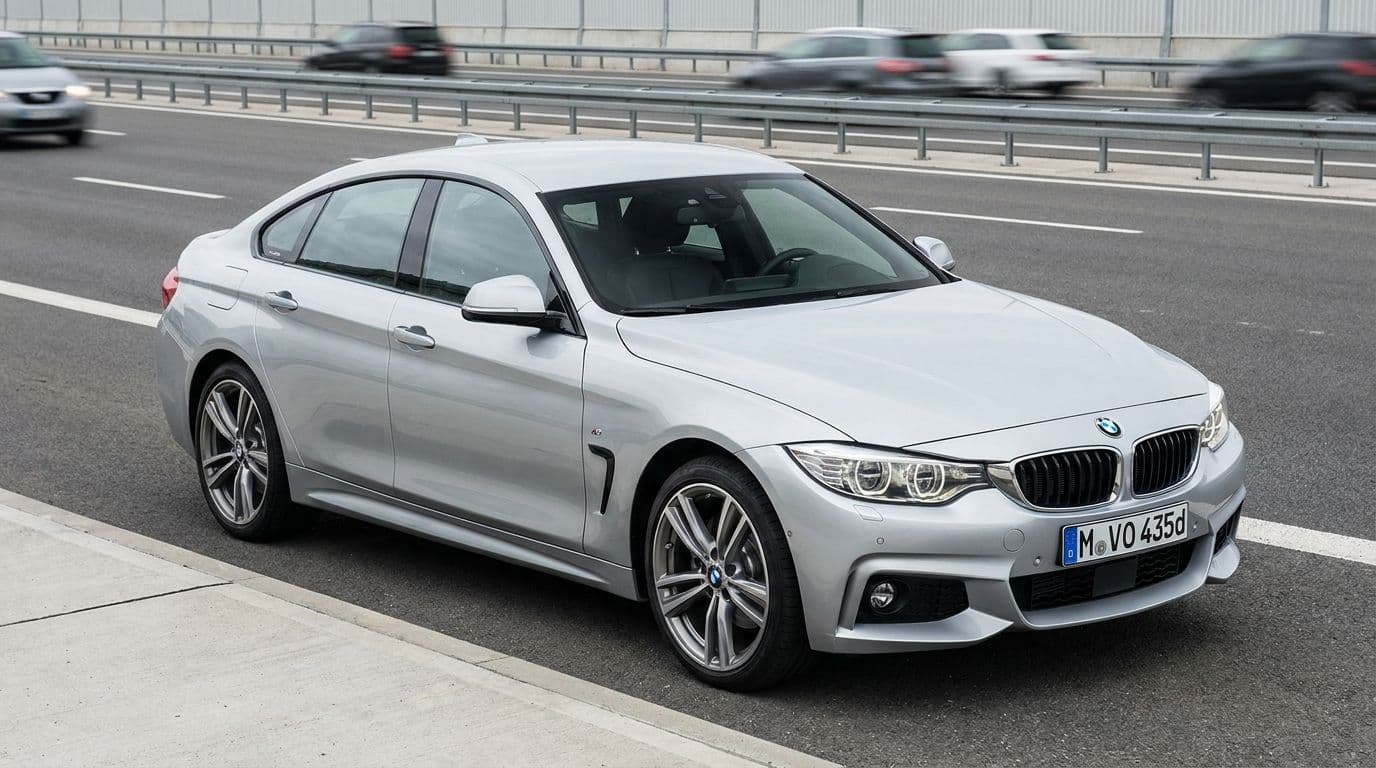 BMW Serie 4 435d N57 Gran Coupe en autopista